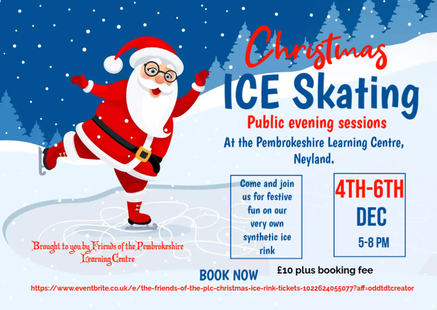 Christmas Ice Skating public evening sessions  Ad Template   Made with PosterMyWall (1)